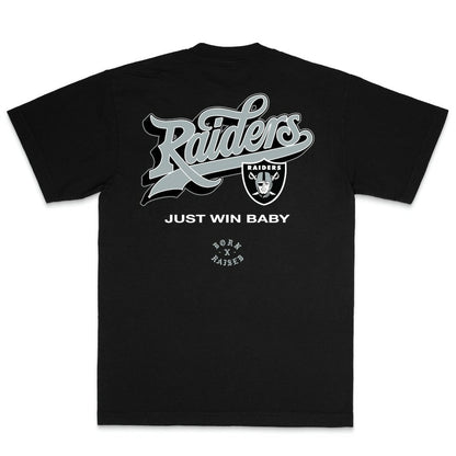 Las Vegas Raiders Born x Raised Unisex Pro Script T-Shirt - Black on sale