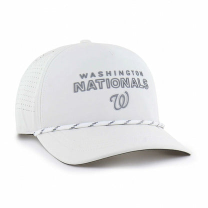Washington Nationals Forward Vault Hitch Adjustable Hat - White | 47 brand
