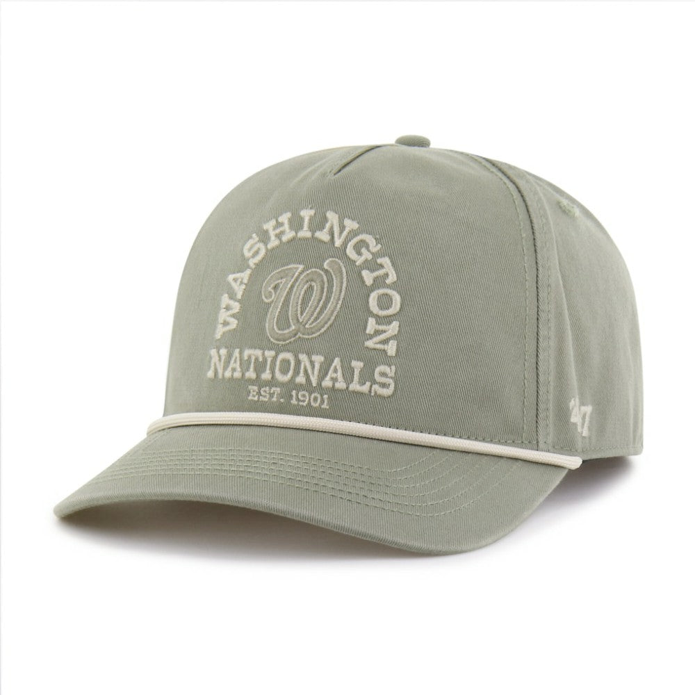 Washington Nationals Canyon Ranchero Hitch Adjustable Hat - Olive | 47 brand
