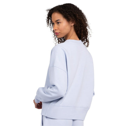 Toronto Blue Jays Starter Women's Pastels Boxy Fleece Sweatshirt - Light Blue