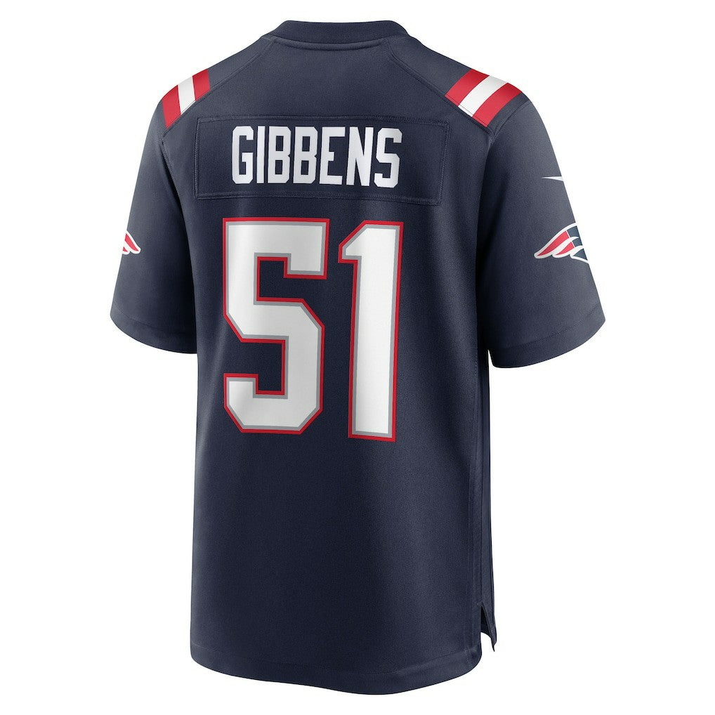 Jack Gibbens New England Patriots Team Game Jersey - Navy | Nike outlet