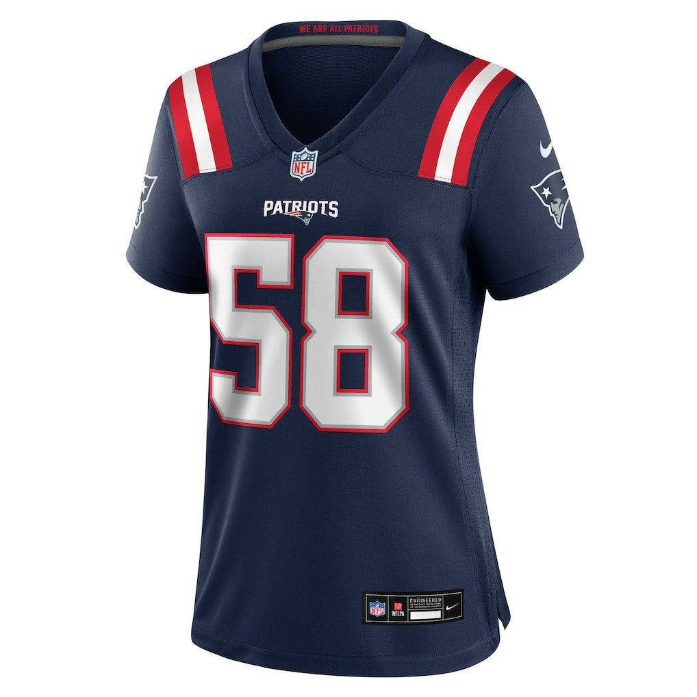 Jared Wilson New England Patriots Women's Team Game Jersey - Navy | Nike on sale