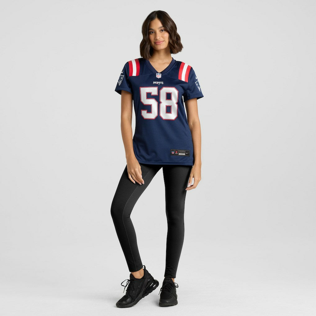 Jared Wilson New England Patriots Women's Team Game Jersey - Navy | Nike on sale