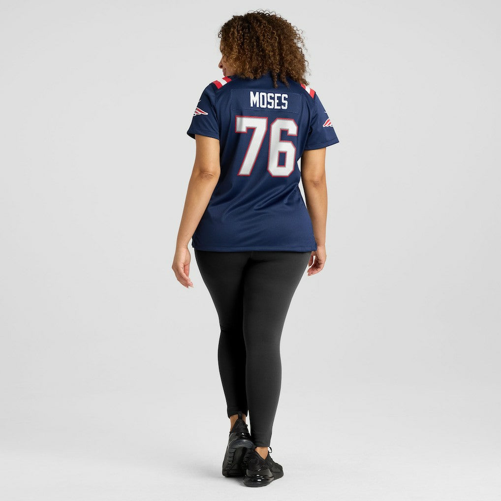 Morgan Moses New England Patriots Women's Team Game Jersey - Navy | Nike discount