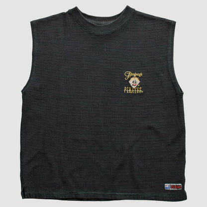 Pittsburgh Pirates The Edge 90s Tank - Black Vintage