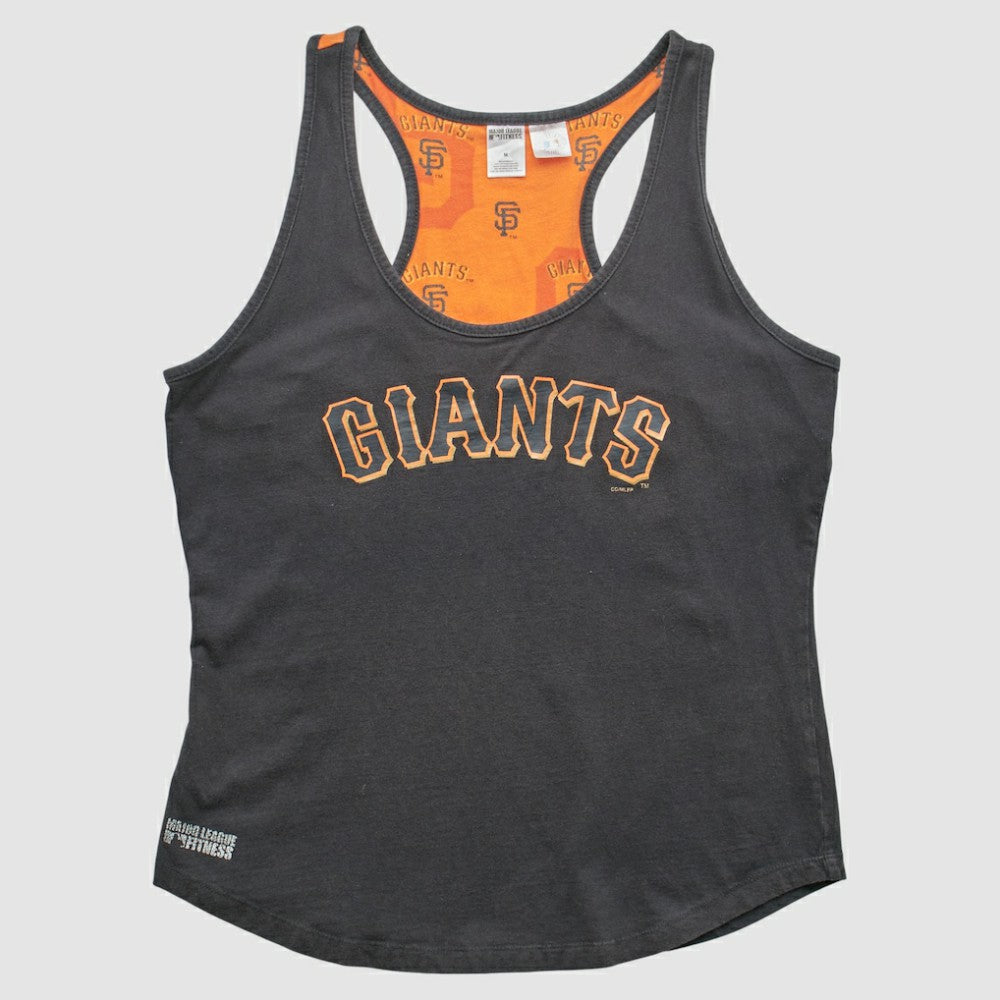 San Francisco Giants 2000s Tank - Black Vintage
