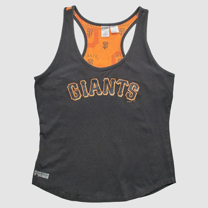 San Francisco Giants 2000s Tank - Black Vintage