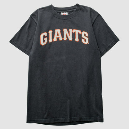 San Francisco Giants Majestic 2000s T-Shirt - Black Vintage