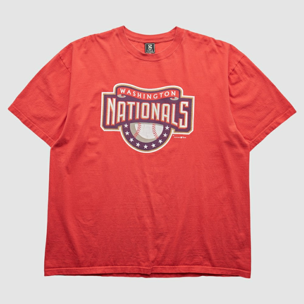 Washington Nationals Gear For Sports 2005 T-Shirt - Red Vintage