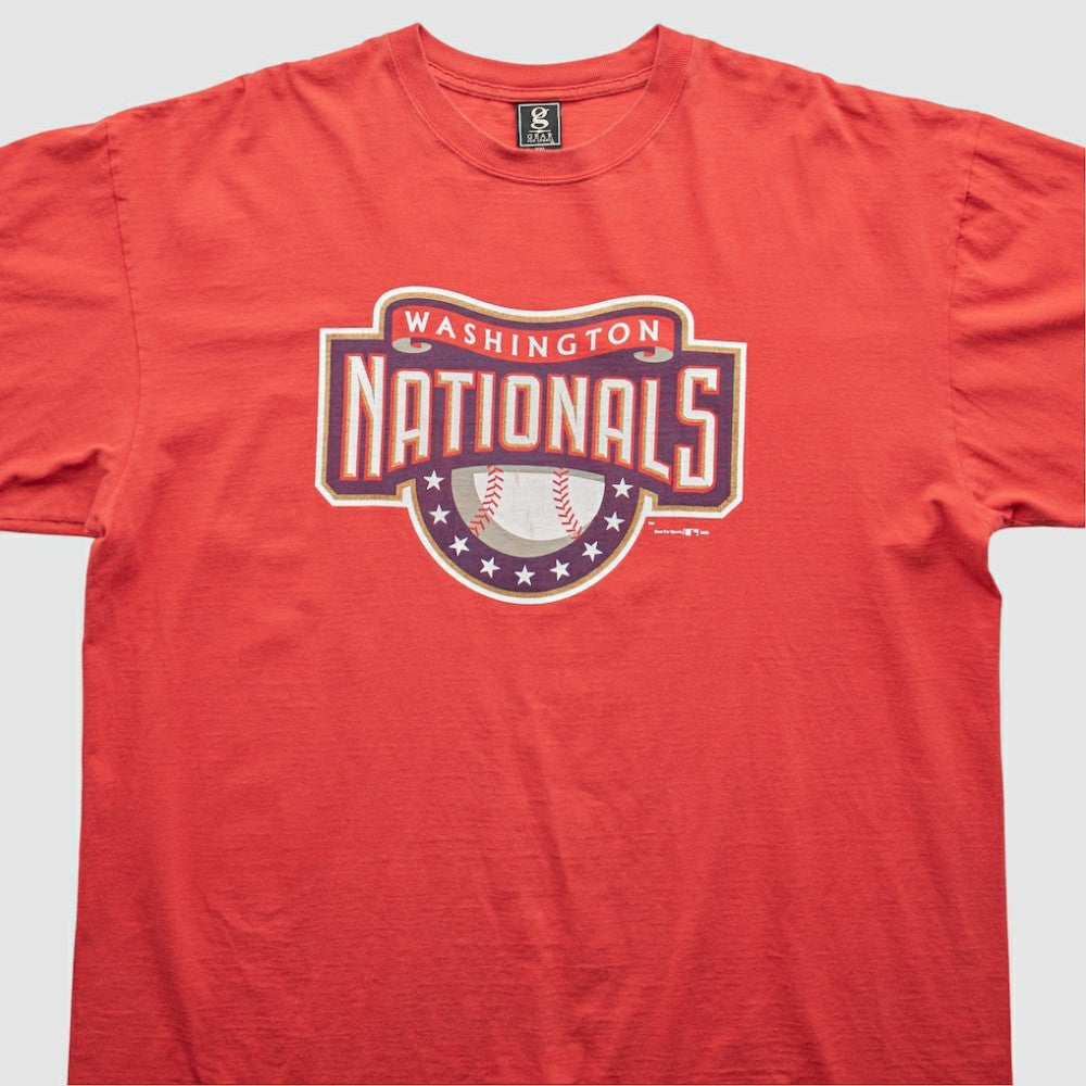 Washington Nationals Gear For Sports 2005 T-Shirt - Red Vintage