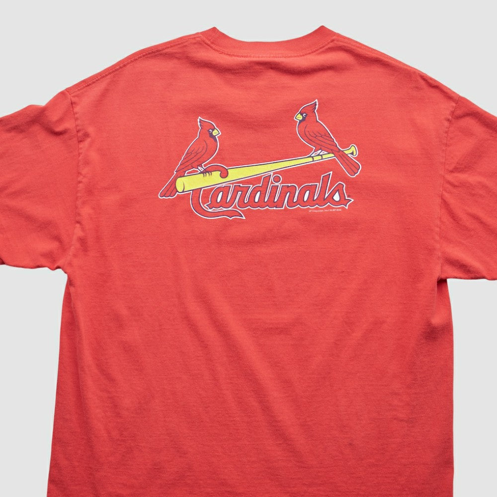 St. Louis Cardinals CSA 2000s T-Shirt - Red Vintage