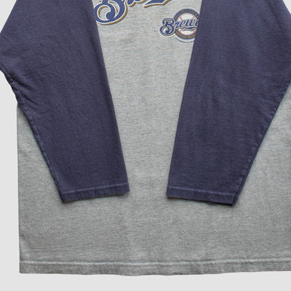 Milwaukee Brewers Lee Apparel 2007 T-Shirt - Heather Gray Vintage