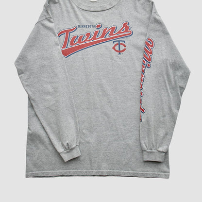 Minnesota Twins CSA 2000s T-Shirt - Gray Vintage