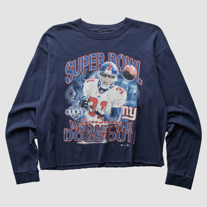New York Giants 2001 T-Shirt - Navy Vintage on sale