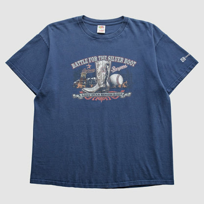 Texas Rangers 2008 T-Shirt - Blue Vintage