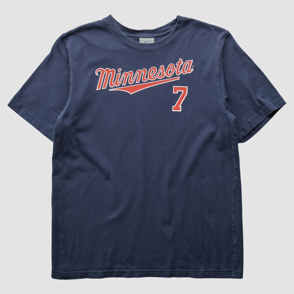 Minnesota Twins 2000s T-Shirt - Navy Vintage