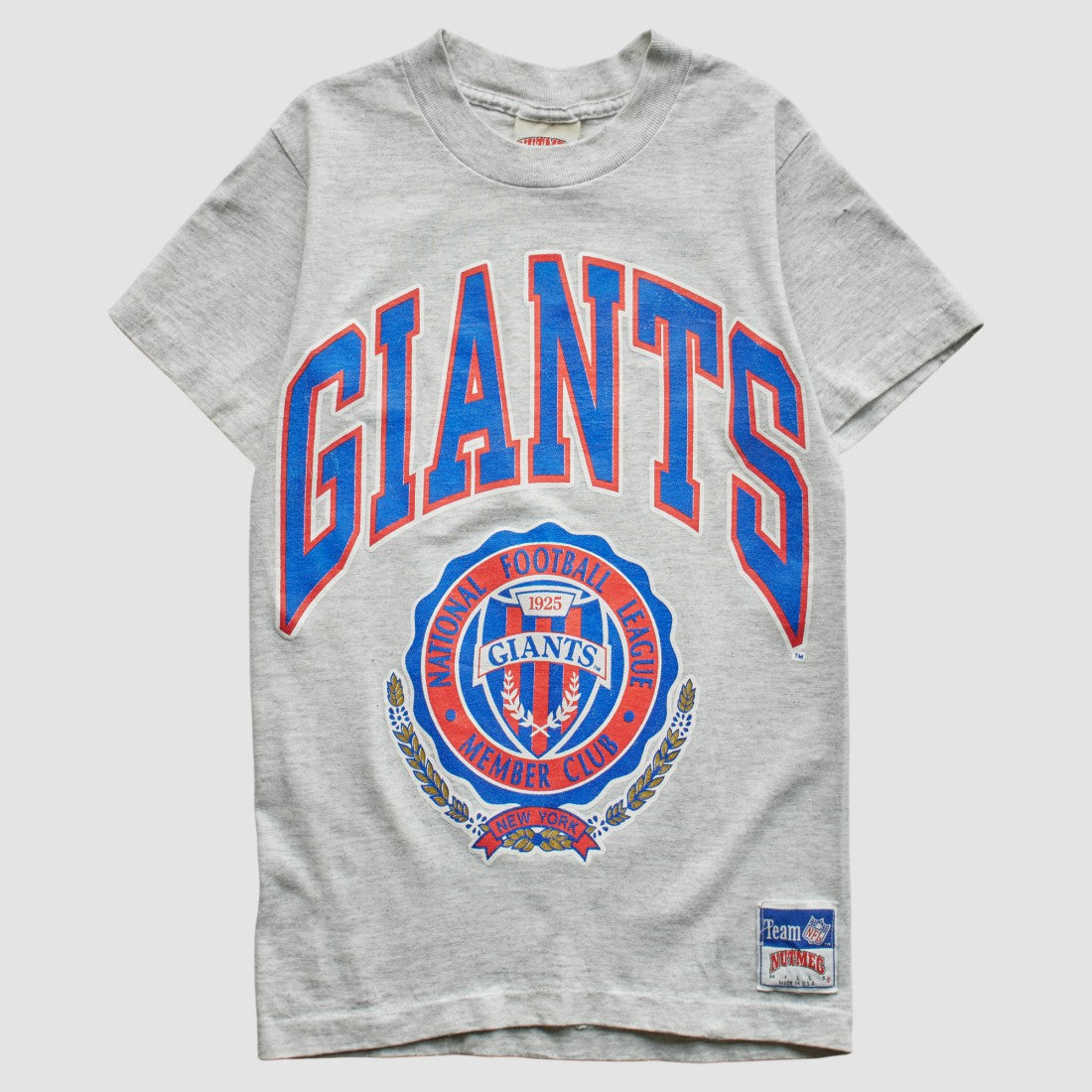 New York Giants Nutmeg Mills 90s T-Shirt - Heather Gray Vintage online