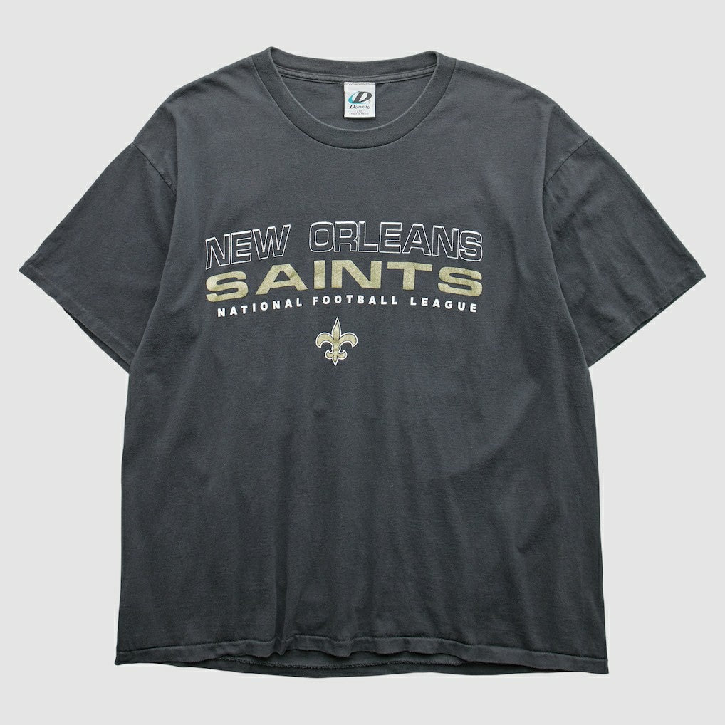 New Orleans Saints Dynasty 2000s T-Shirt - Black Vintage cheap