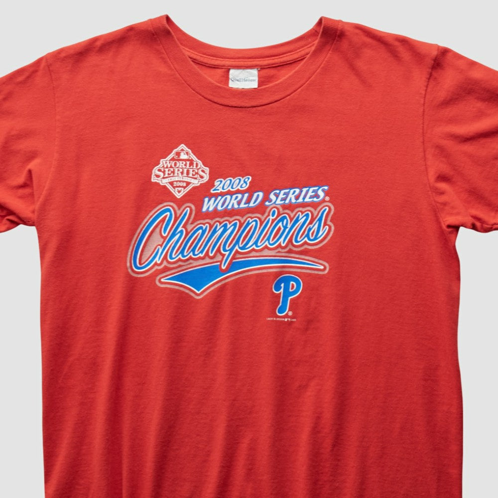 Philadelphia Phillies 2008 T-Shirt - Red Vintage
