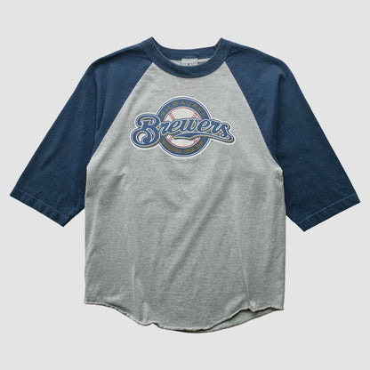 Milwaukee Brewers 2000s T-Shirt - Gray Vintage