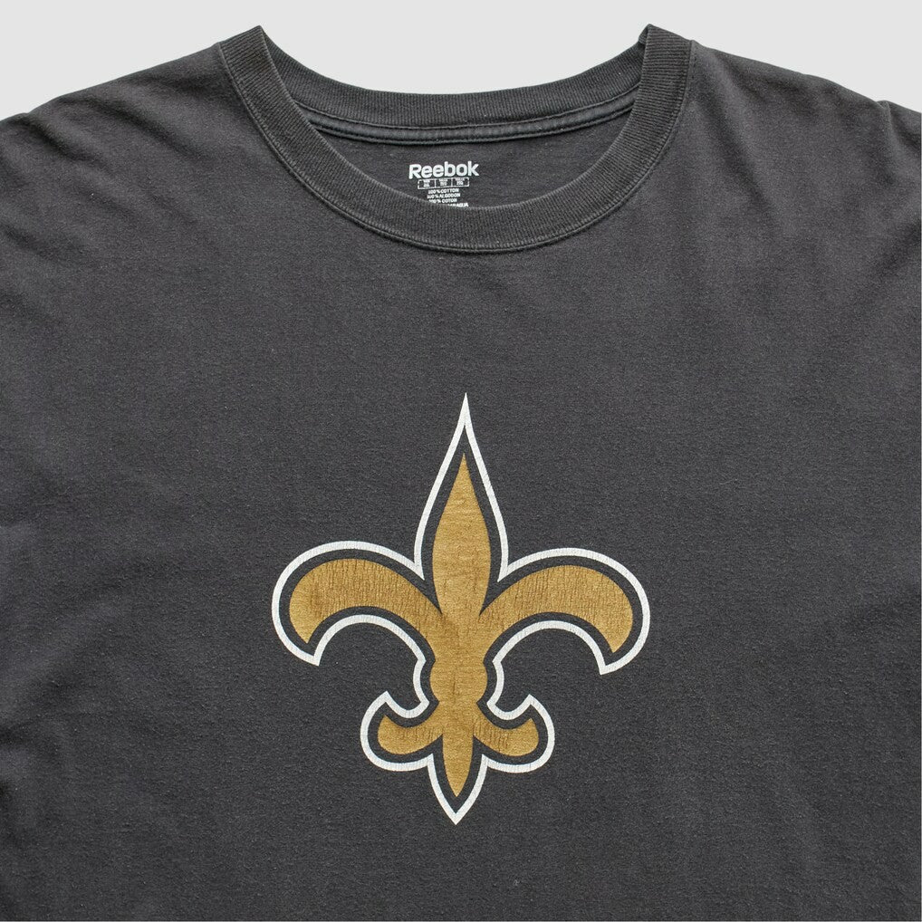 New Orleans Saints Reebok 2000s T-Shirt - Black Vintage discount