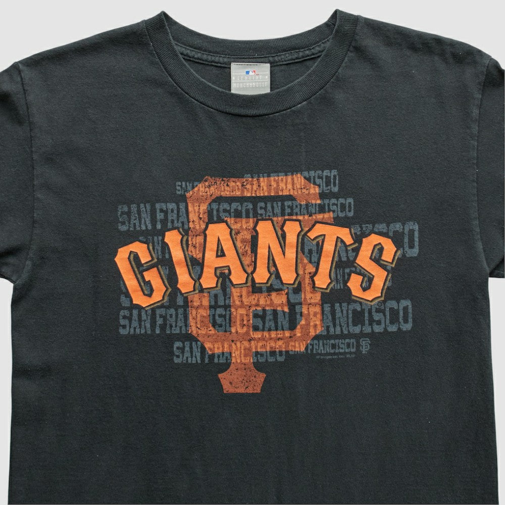 San Francisco Giants Genuine Merchandise 2000s T-Shirt - Black Vintage