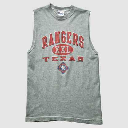Texas Rangers Pro Player 1997 Tank - Heather Gray Vintage
