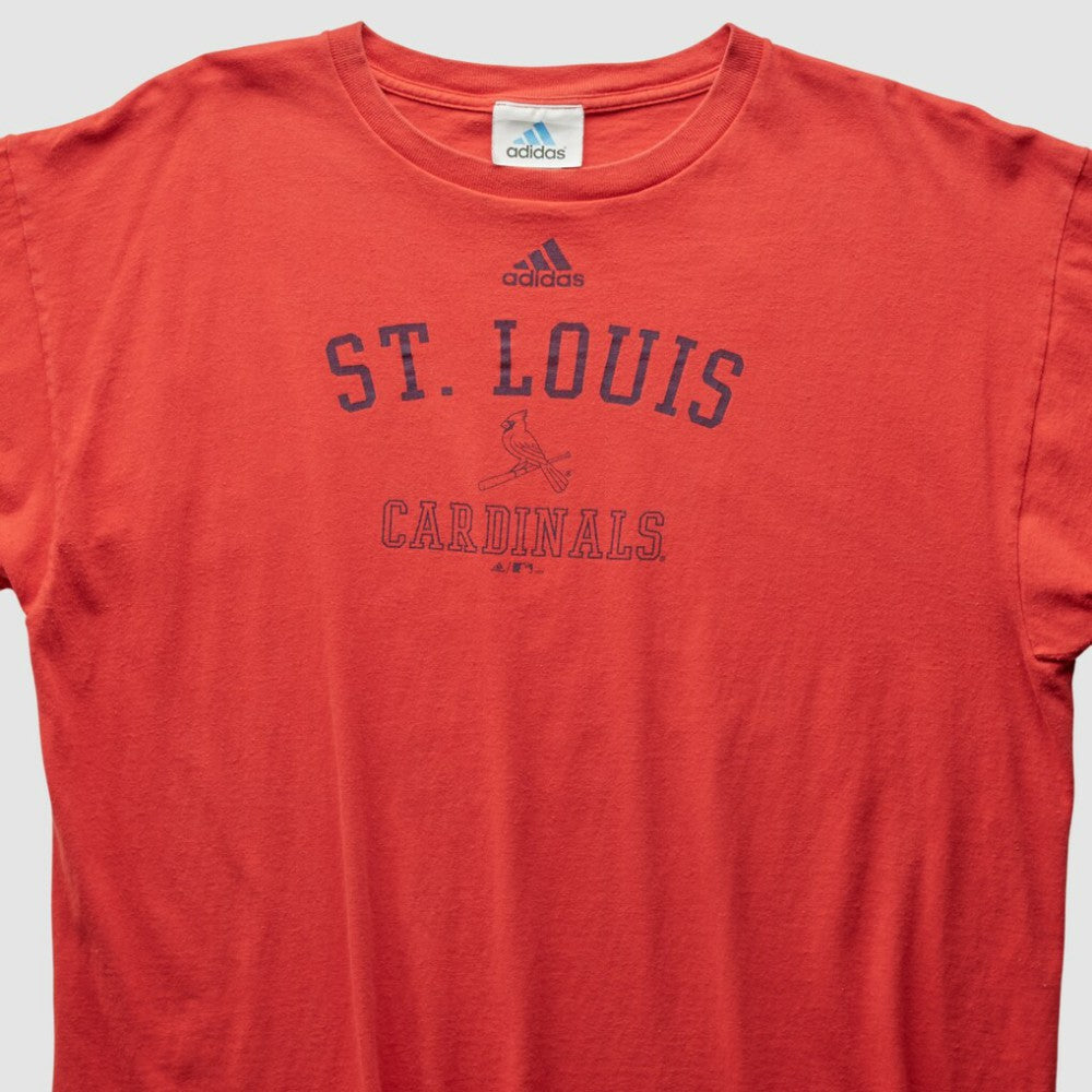 St. Louis Cardinals Adidas 2004 T-Shirt - Red Vintage