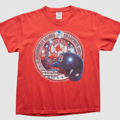 Boston Red Sox 2004 T-Shirt - Red Vintage