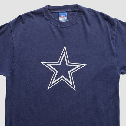 Dallas Cowboys Reebok 2000s T-Shirt - Navy Vintage for sale