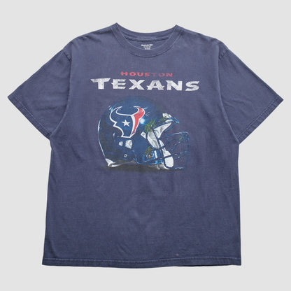 Houston Texans Reebok 2000s T-Shirt - Navy Vintage discount