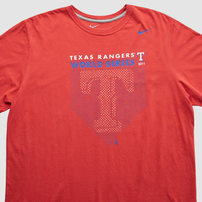 Texas Rangers 2011 T-Shirt - Red Vintage | Nike