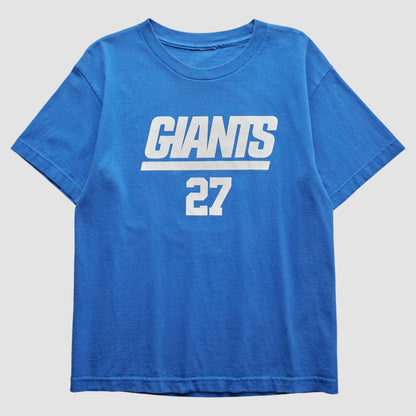 New York Giants 2000s T-Shirt - Blue Vintage on sale