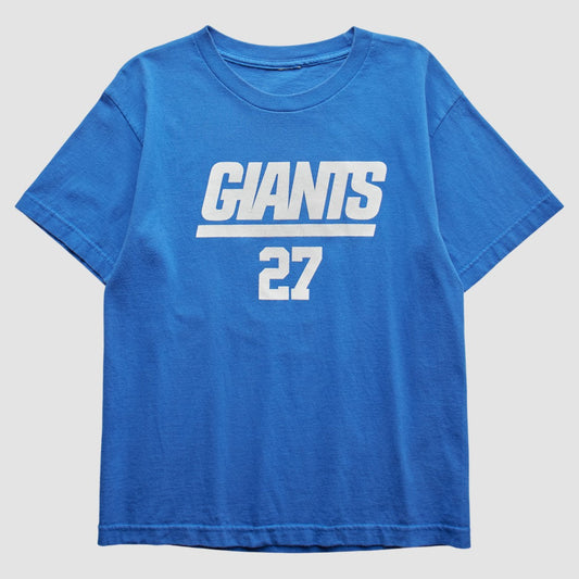 New York Giants 2000s T-Shirt - Blue Vintage on sale
