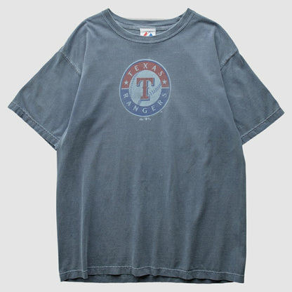 Texas Rangers Majestic 2010 T-Shirt - Gray Vintage