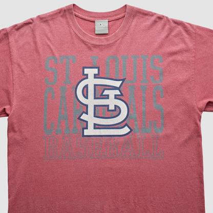St. Louis Cardinals Genuine Merchandise 2000s T-Shirt - Red Vintage