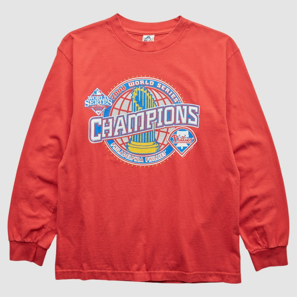 Philadelphia Phillies 2008 T-Shirt - Red Vintage