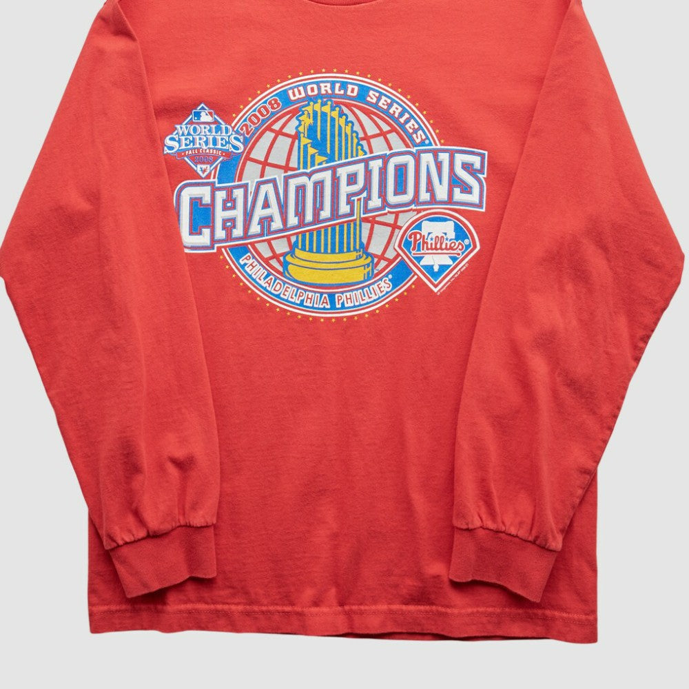 Philadelphia Phillies 2008 T-Shirt - Red Vintage