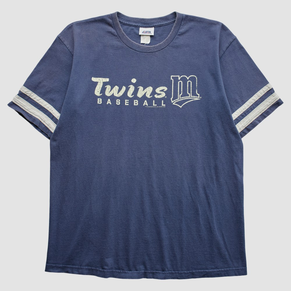 Minnesota Twins CSA 2002 T-Shirt - Blue Vintage