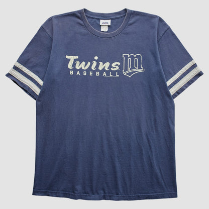 Minnesota Twins CSA 2002 T-Shirt - Blue Vintage