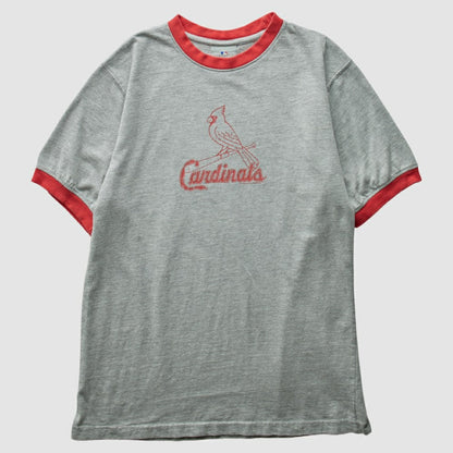 St. Louis Cardinals Genuine Merchandise 2008 T-Shirt - Heather Gray Vintage