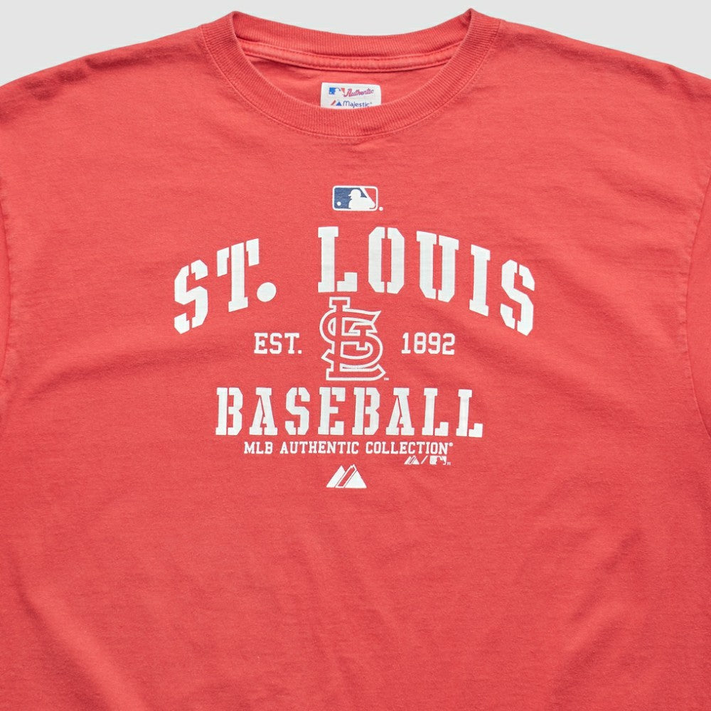St. Louis Cardinals Majestic 2011 T-Shirt - Red Vintage