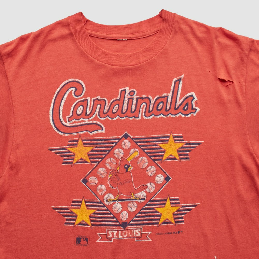 St. Louis Cardinals 80s T-Shirt - Red Vintage