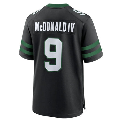 Will McDonald IV New York Jets Alternate Game Jersey - Legacy Black | Nike sale
