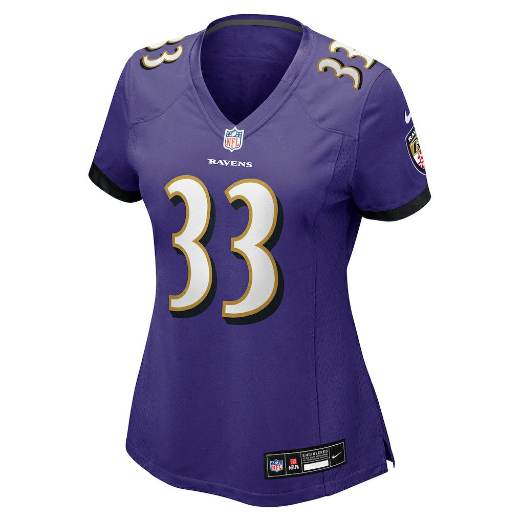 Tyler Loop Baltimore Ravens Women's Team Game Jersey - Purple | Nike for sale