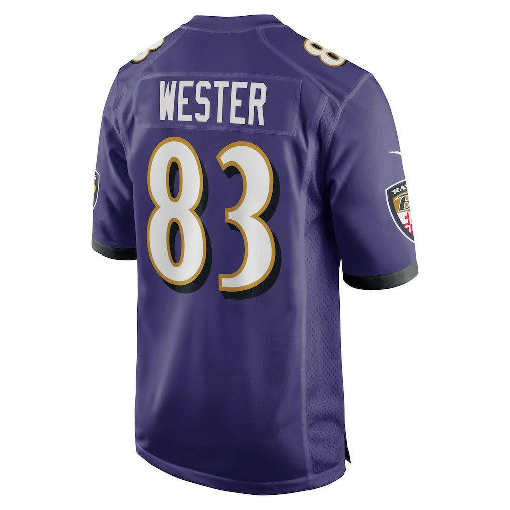 LaJohntay Wester Baltimore Ravens Team Game Jersey - Purple | Nike sale