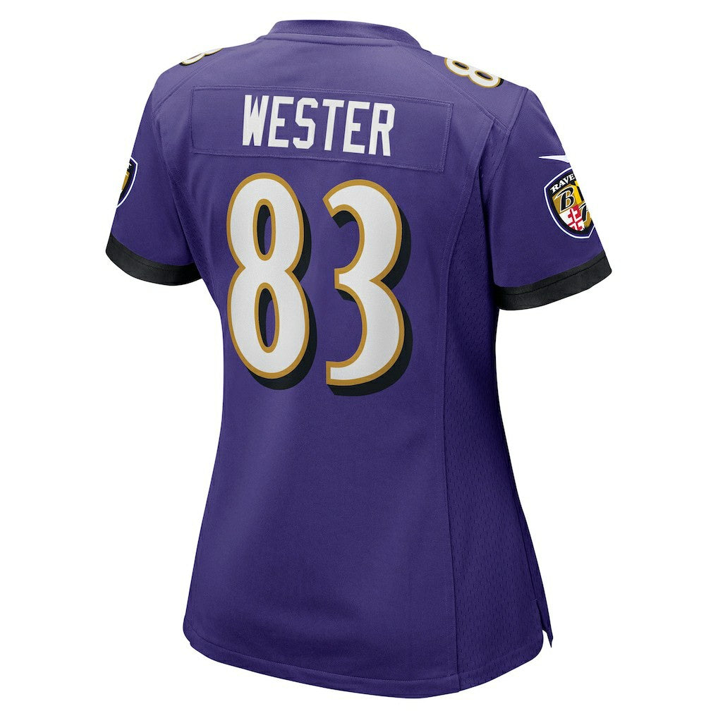 LaJohntay Wester Baltimore Ravens Women's Team Game Jersey - Purple | Nike discount