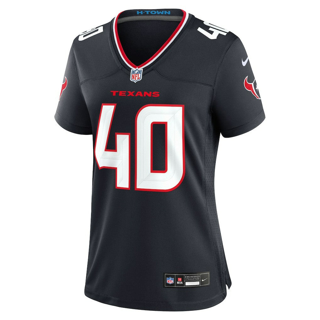 Austin Brinkman Houston Texans Women's Team Game Jersey - Navy | Nike on sale