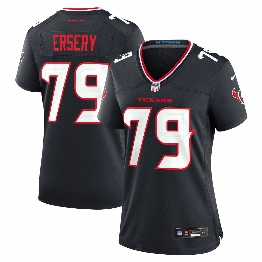 Aireontae Ersery Houston Texans Women's Team Game Jersey - Navy | Nike sale