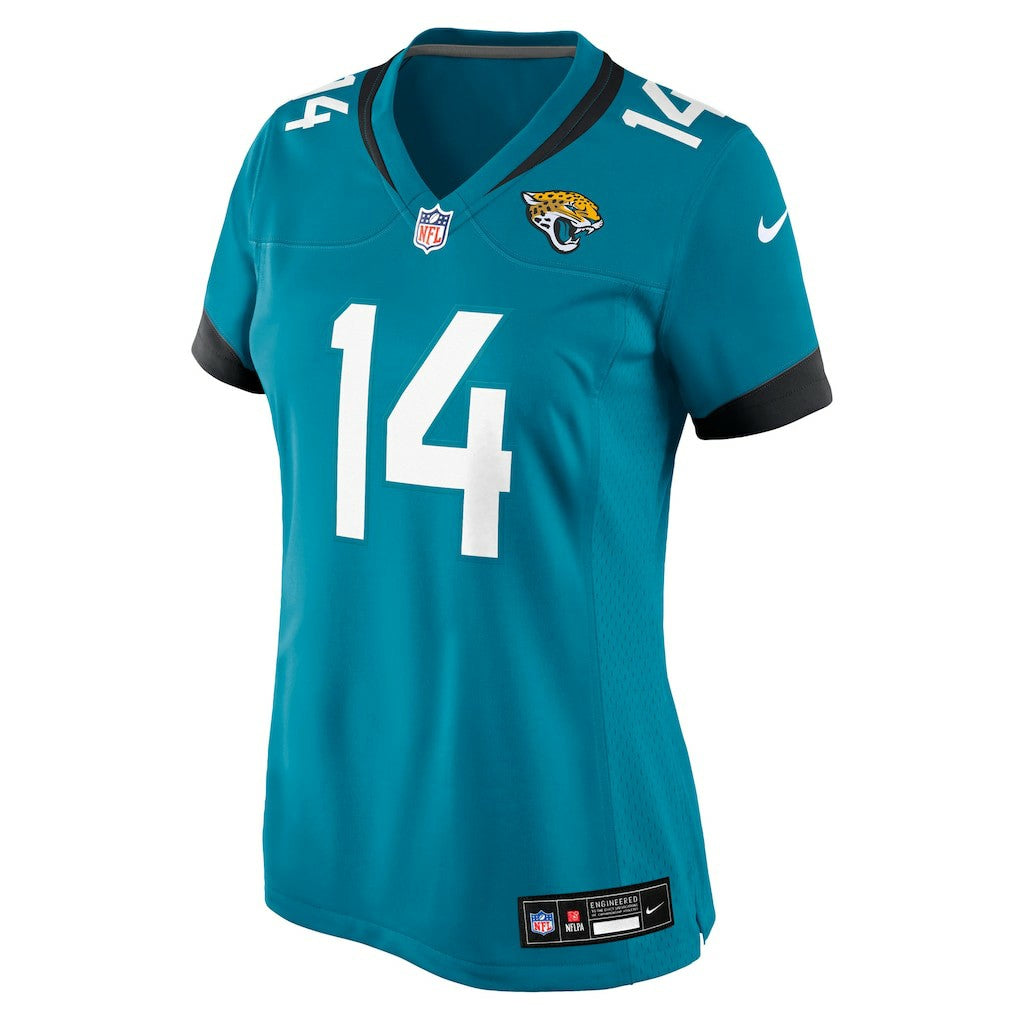 Nick Mullens Jacksonville Jaguars Women's Team Game Jersey - Teal | Nike cheap